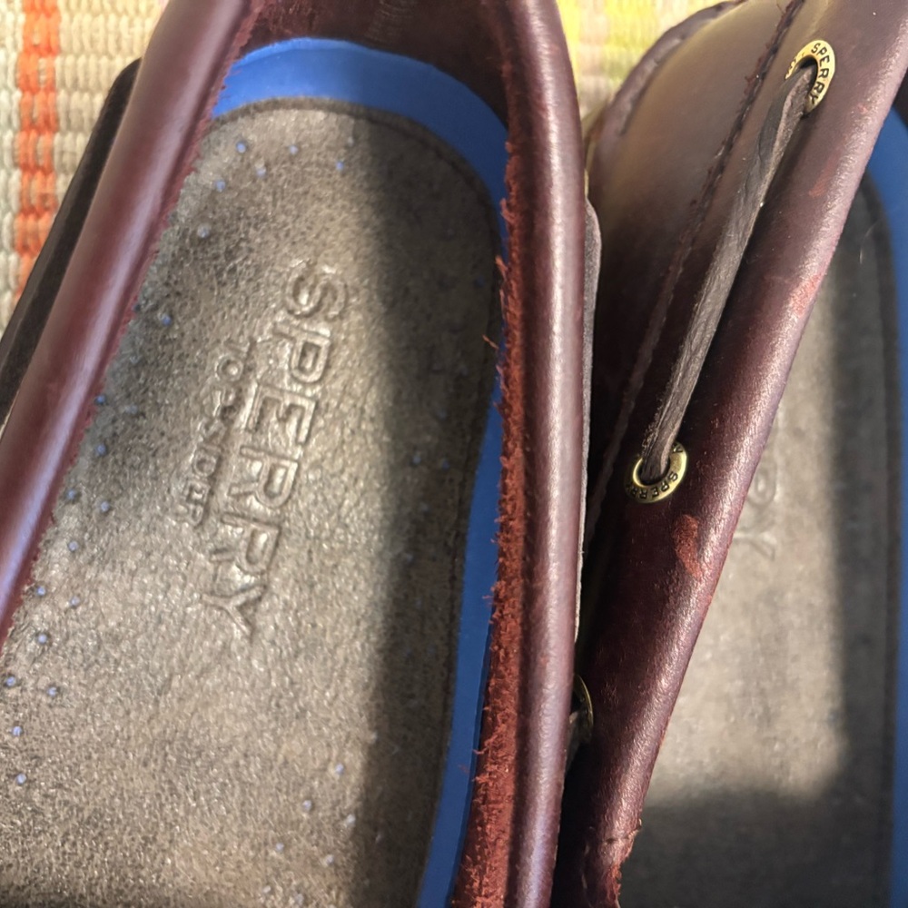 Sperry Dark Brown Topsidet Slip-Ons - Picture 4 of 5